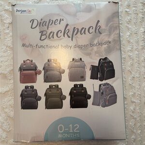 Diaper Bag Backpack, Large Baby Bag with Changing Pad, Laptop Compartment• NEW